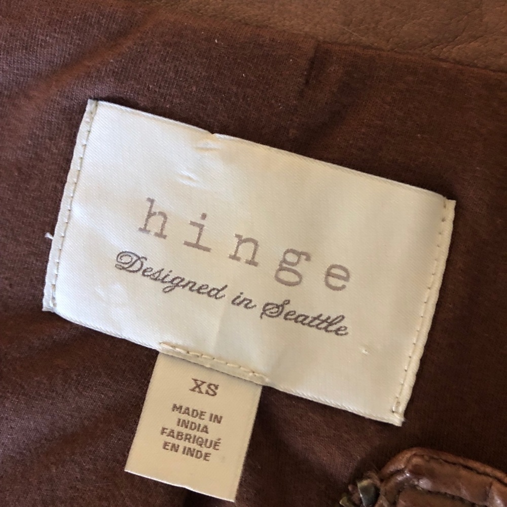 Hinge Quilted Leather Jacket - image 7